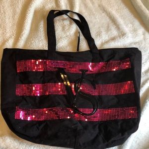 Sequin tote